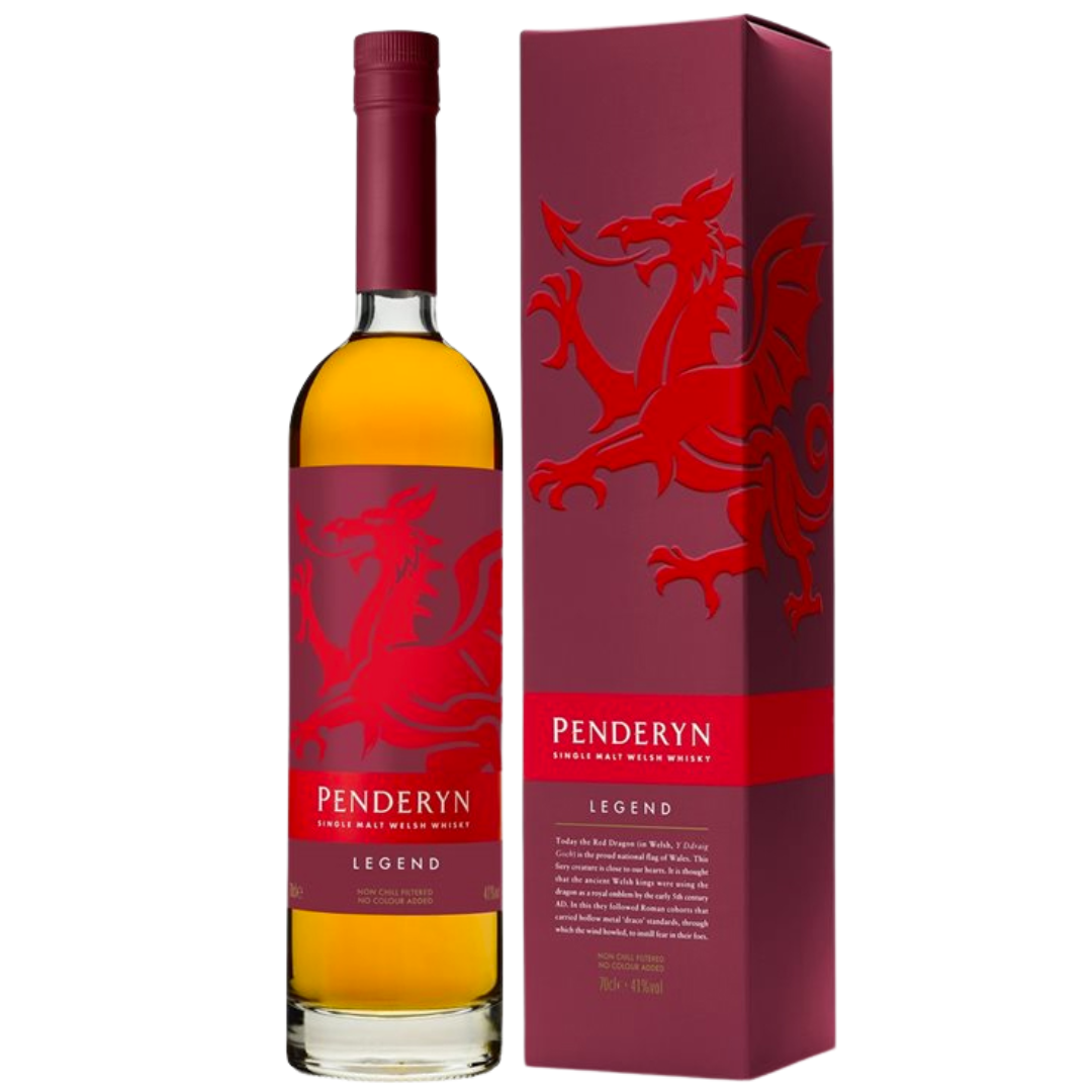 Penderyn Legend Single Malt Welsh Whisky (70cl)