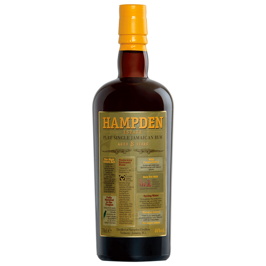 Hampden Estate 8YO Pure Single Jamaican Rum (70cl)