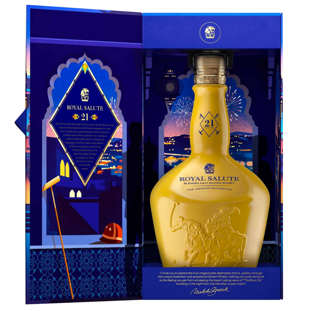 Royal Salute 21YO Jodhpur Polo Edition Blended Scotch Whisky (70cl)