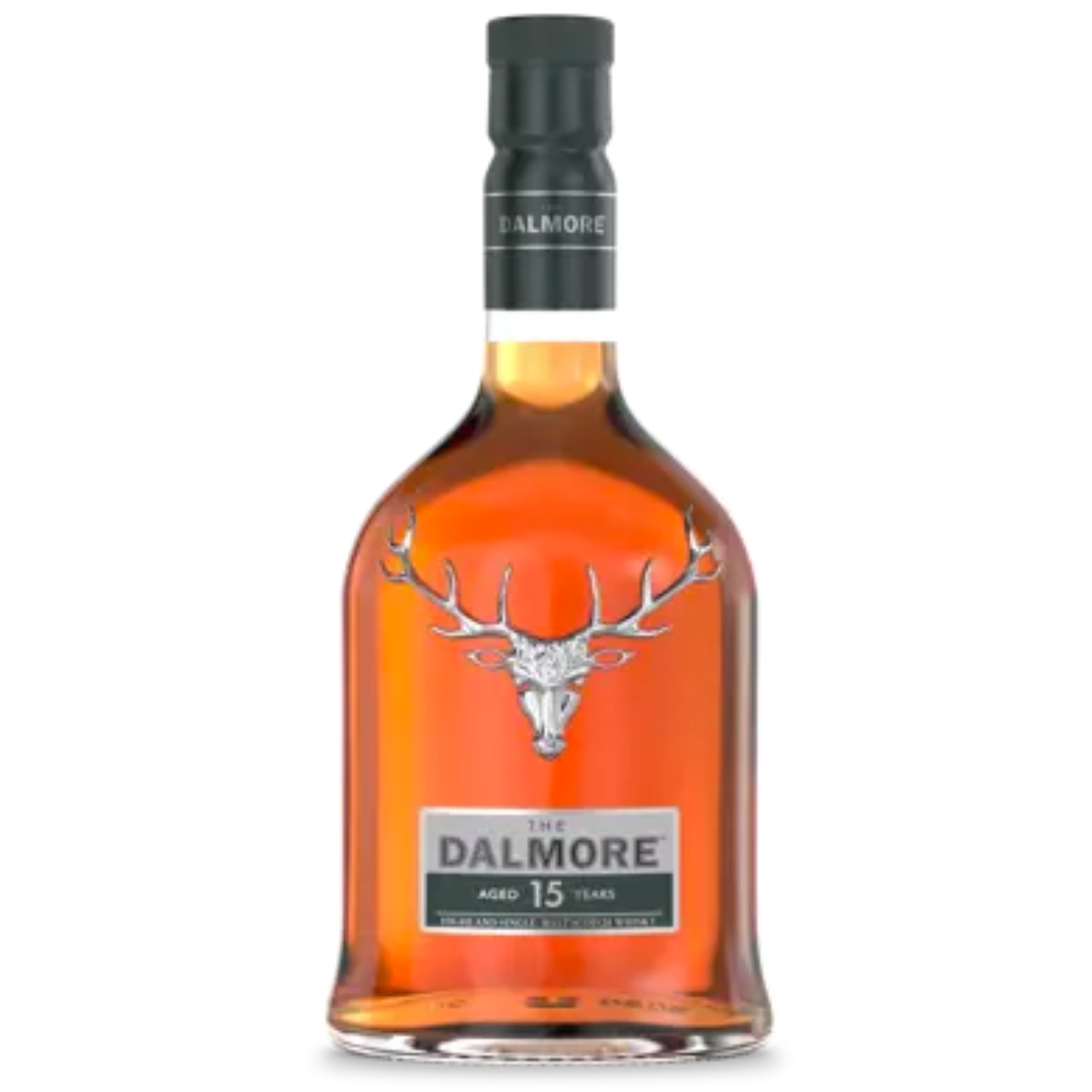 The Dalmore 15YO Highland Single Malt Scotch Whiskey (70cl)