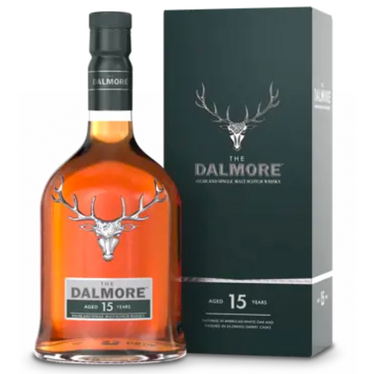 The Dalmore 15YO Highland Single Malt Scotch Whiskey (70cl)