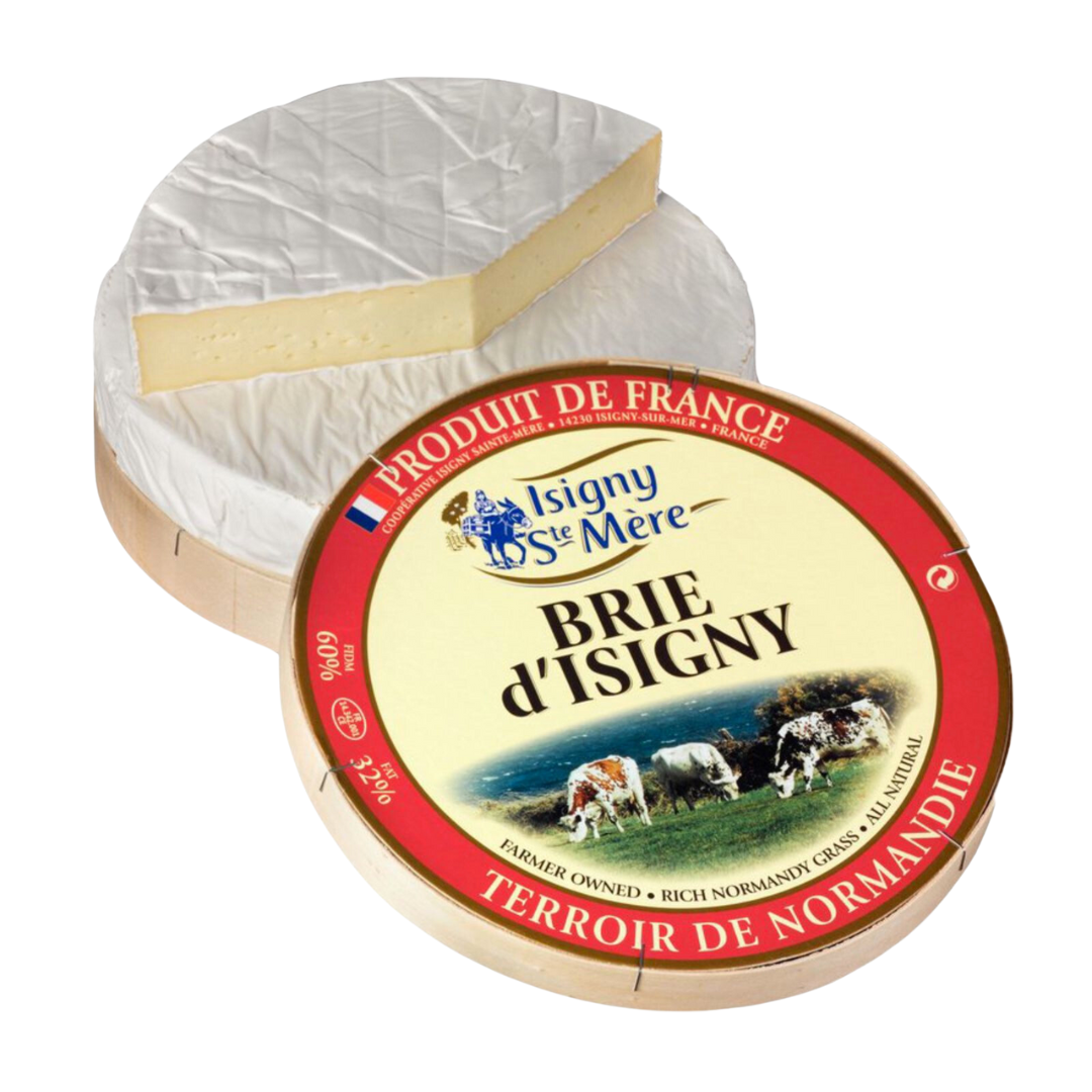 Isigny Sainte-Mère Brie AOP wood box (1kg x 2 pcs)