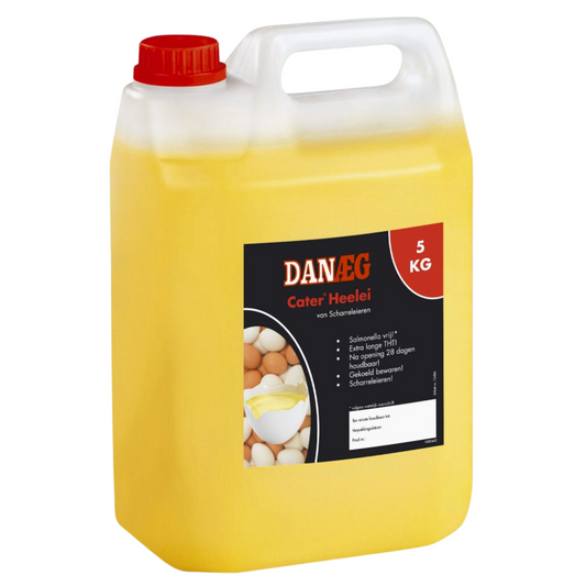 Danaeg Frozen Pasteurized Liquid Whole Eggs (5kg x 2pcs/box)