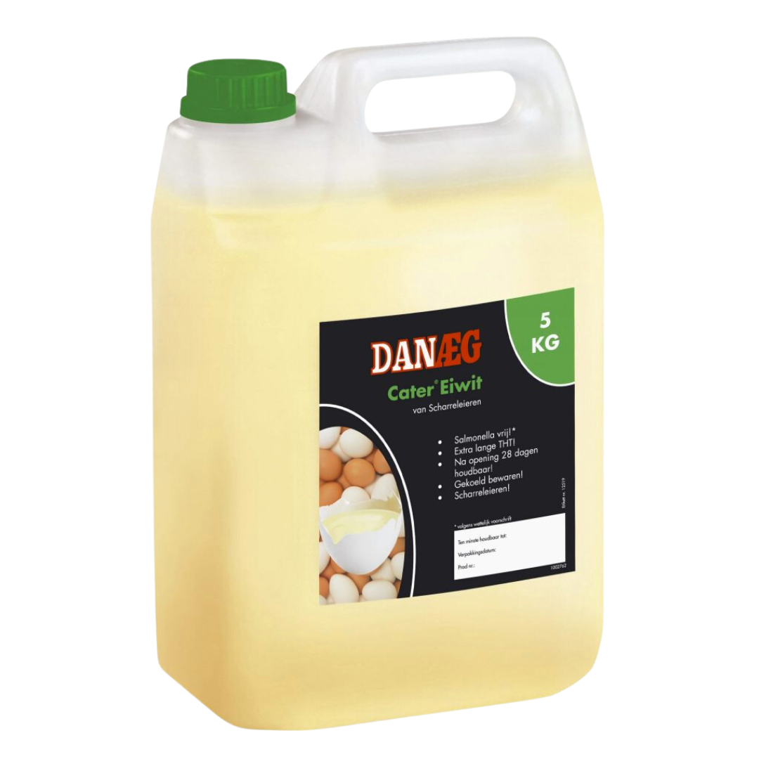 Danaeg Frozen Pasteurized Liquid Egg Whites (5kg x 2pcs/box)