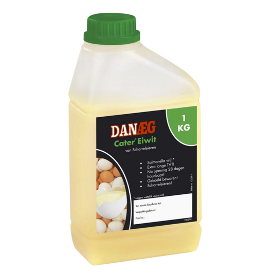 Danaeg Frozen Pasteurized Liquid Egg Whites (1kg x 6pcs/box)