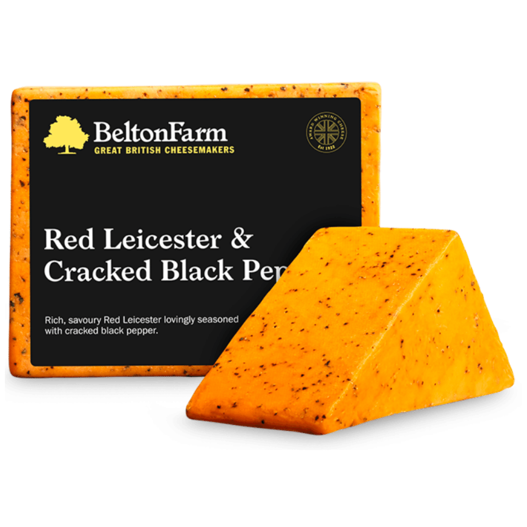 Belton Farm Red Leicester with Cracked Black Pepper (1.5kg x 2pcs)