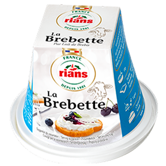 Rians La Brebette Sheep Cheese (4 x 150g)