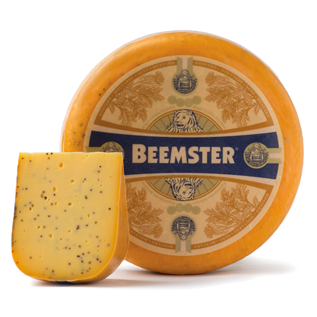 Beemster Mustard Seed Gouda Cheese 4.5kg Wheel