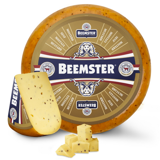 Beemster Mustard Seed Gouda Cheese 4.5kg Wheel