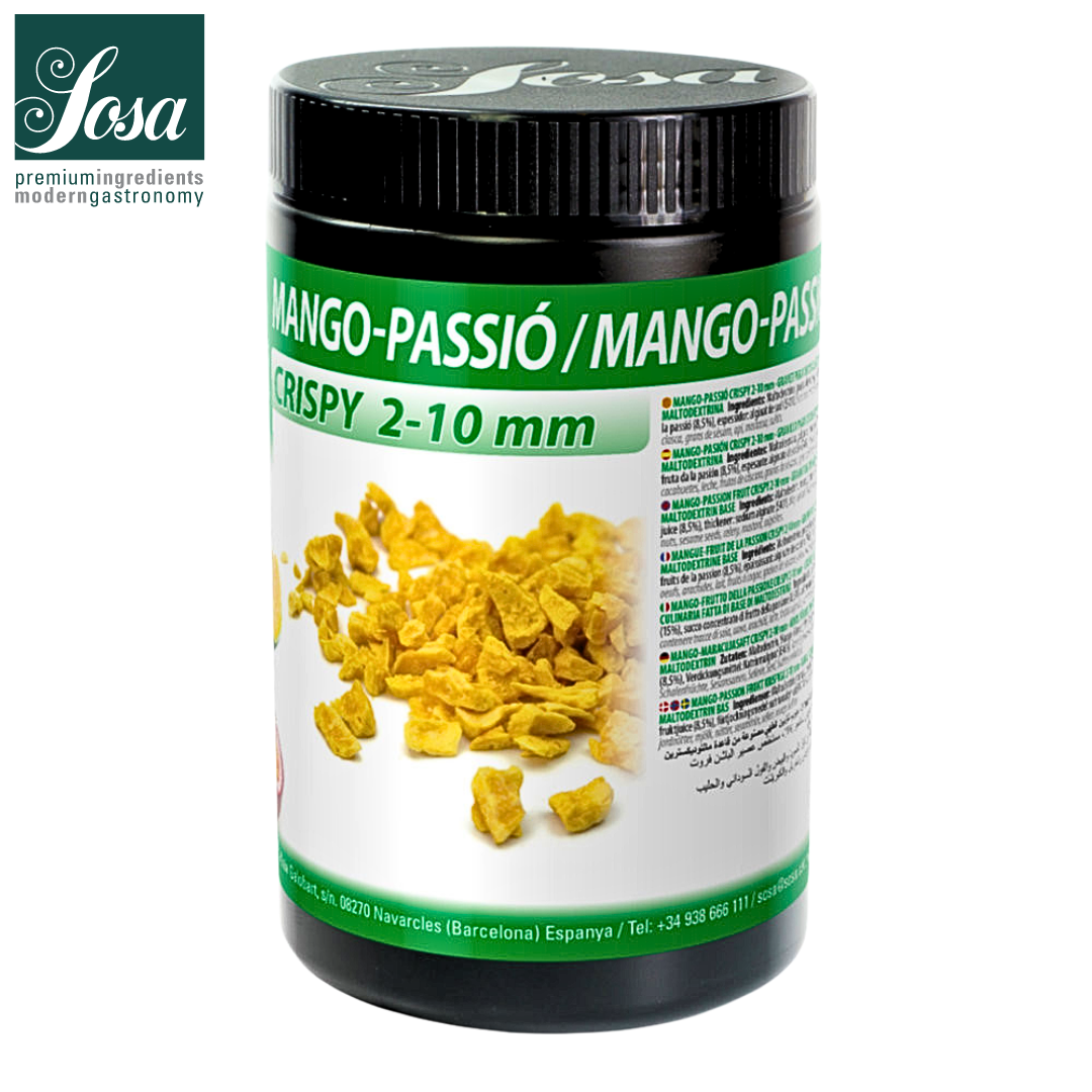 Sosa Mango-Passion Fruit Crispy 2-10mm (38782) 250g