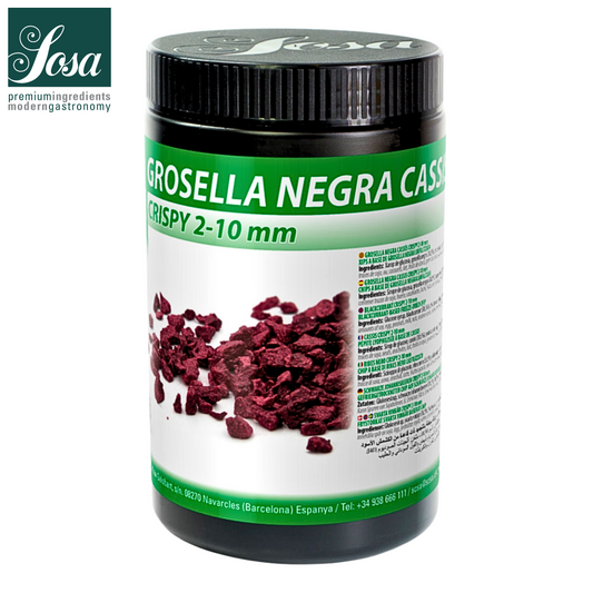 Sosa Blackcurrant Crispy 2-10mm (38531) 200g