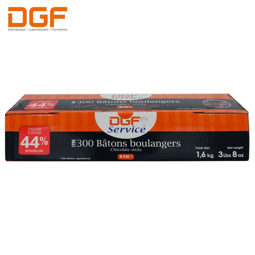 DGF Service Chocolate Sticks 44% 1.6kg – Barrels and Beyond PH