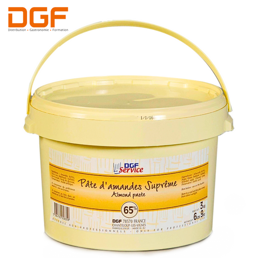 DGF Service Supreme White Almond Paste 65% 6kg