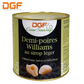 DGF Coeur Sauvage Williams Pear Halves in Light Syrup