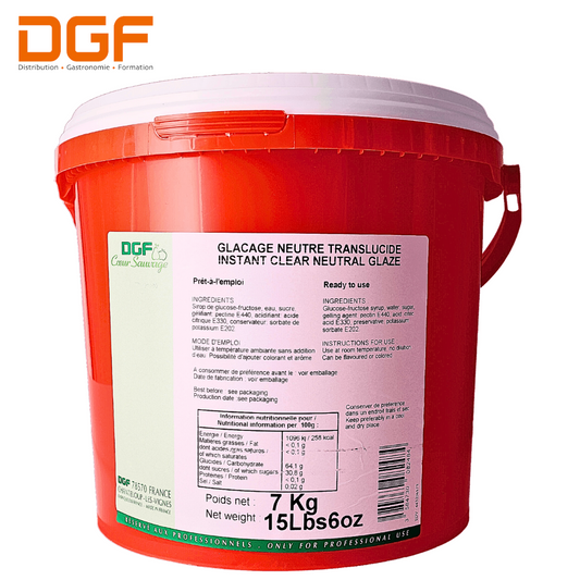 DGF Coeur Sauvage Instant Clear Neutral Glaze 7kg