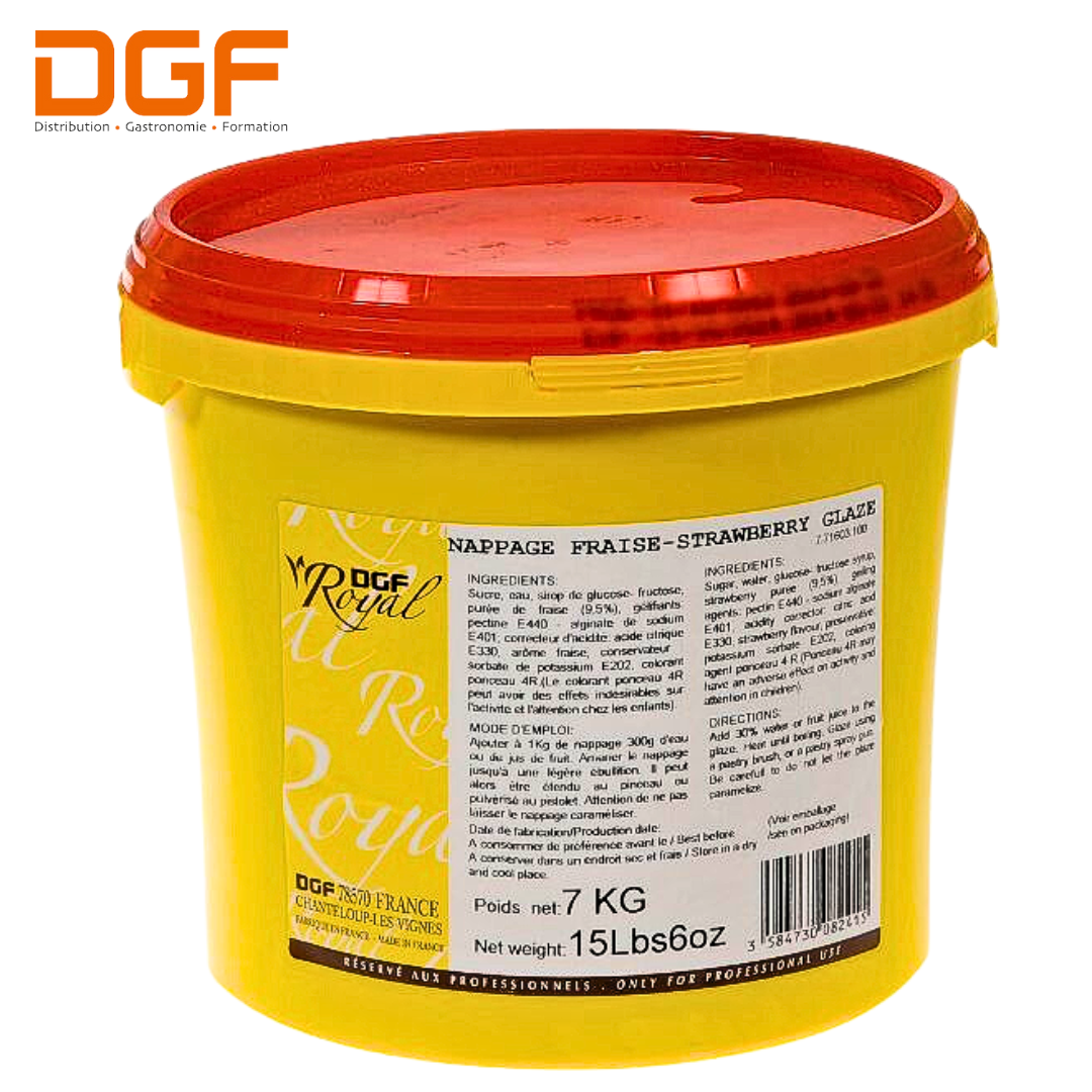 DGF Royal Strawberry Glaze 7kg