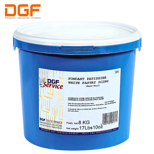 DGF Service White Pastry Icing 8kg