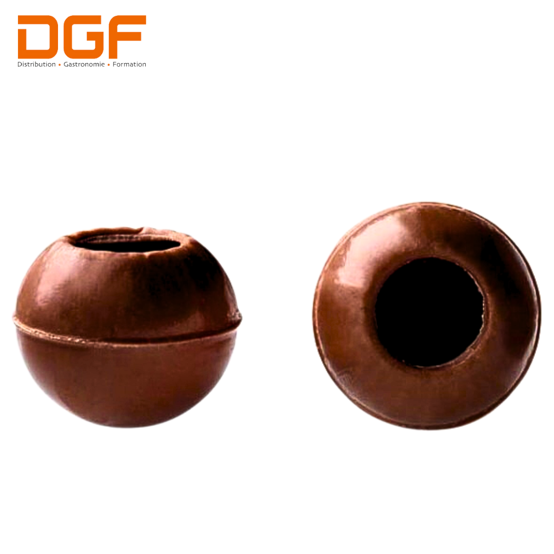 DGF Service Milk Chocolate Truffle Shells (504pcs/box)