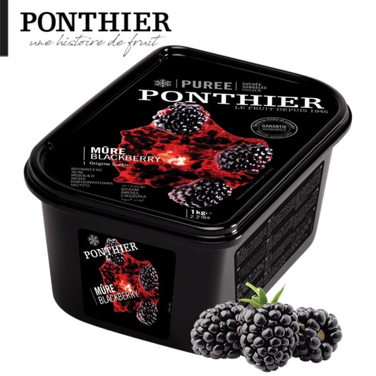 Ponthier Frozen Cultivated Blackberry Puree