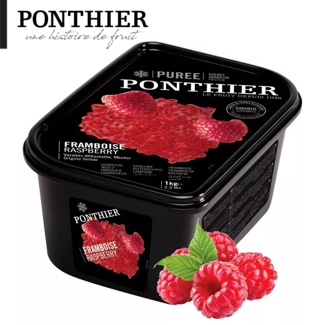 Ponthier Frozen Raspberry Puree – Barrels and Beyond PH