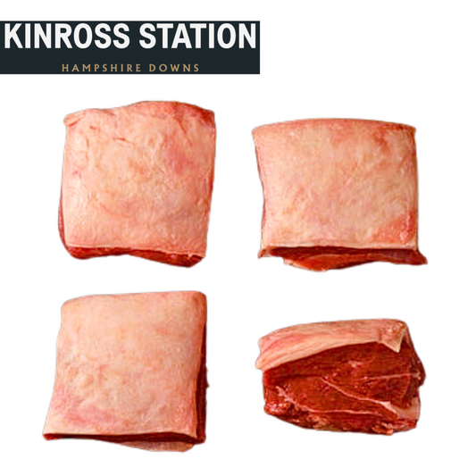 Kinross Station Lamb Rump Cap-on MB2+ (110g-150g in 1kg pack)