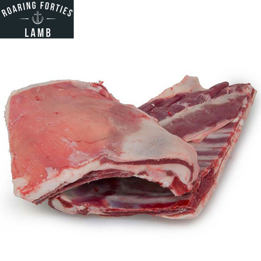 Roaring Forties Lamb Ribs w/Flap (900g-1kg/slab x 15slabs/box)