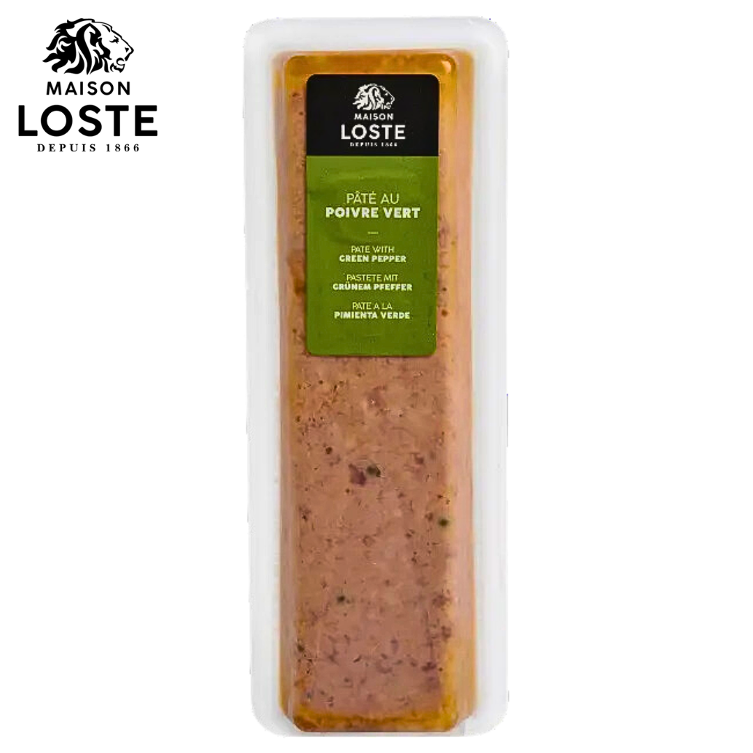 Maison Loste Pâté de Porc with Green Peppercorn 220g