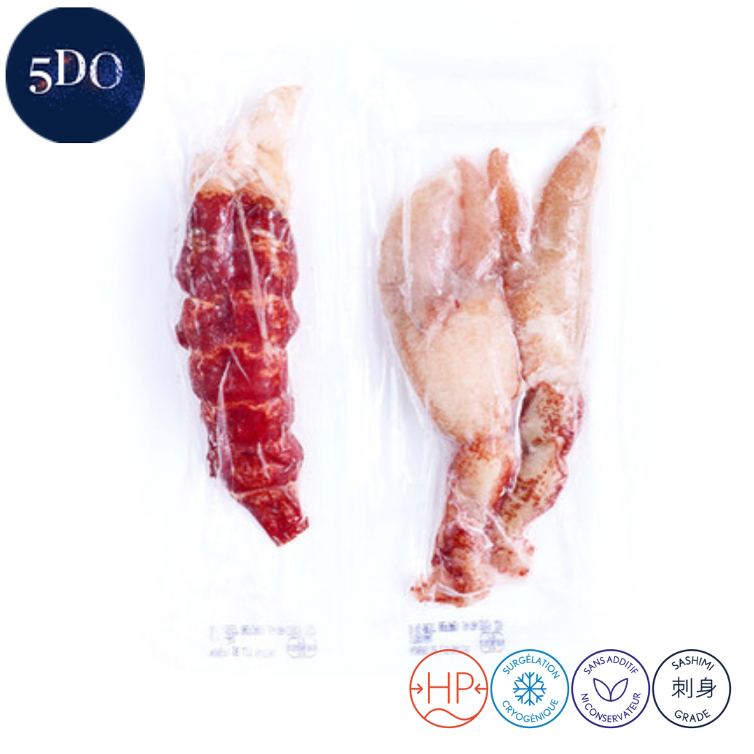 5do Unshelled Blue Lobster Tail & Claw Unshelled (5kg/box)