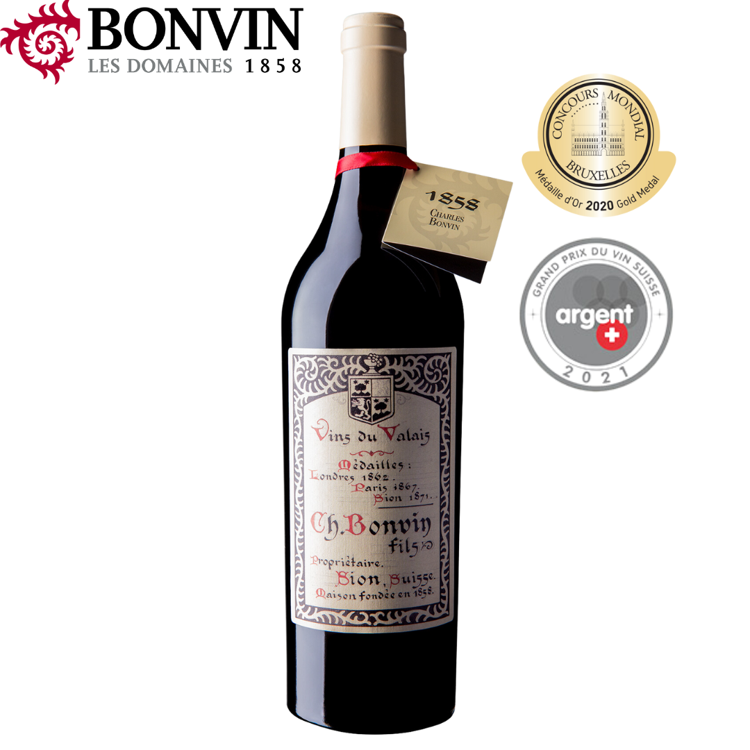 Charles Bonvin 1858 Cuvée 1858 Rouge AOC Valais 2018