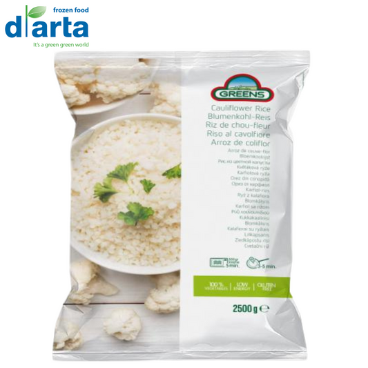 D'Arta Cauliflower Rice 2.5kg (4packs/box)