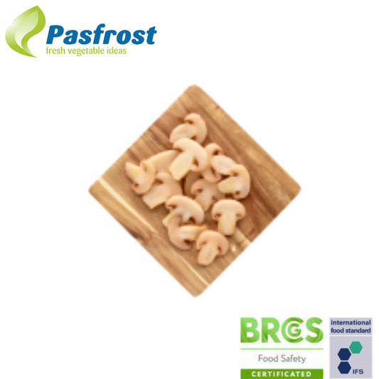 Pasfrost Whole Mushrooms 1 kg (5packs/box)