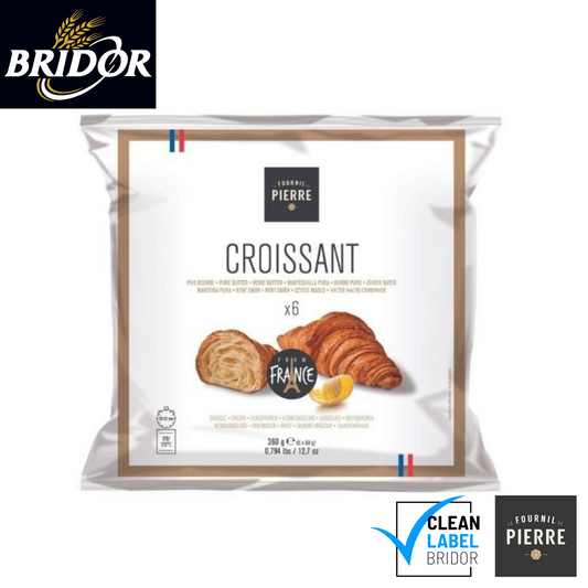 Le Fournil de Pierre Ready-to-Bake Fine Butter Croissant x6 350g pack