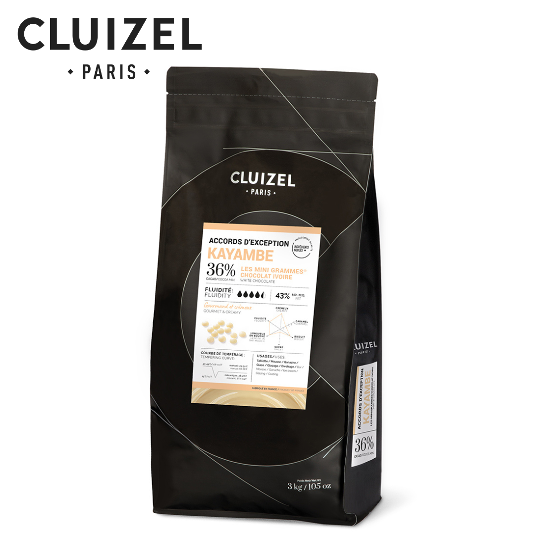 Cluizel Kayambe® 36% Ivory Chocolate 3kg