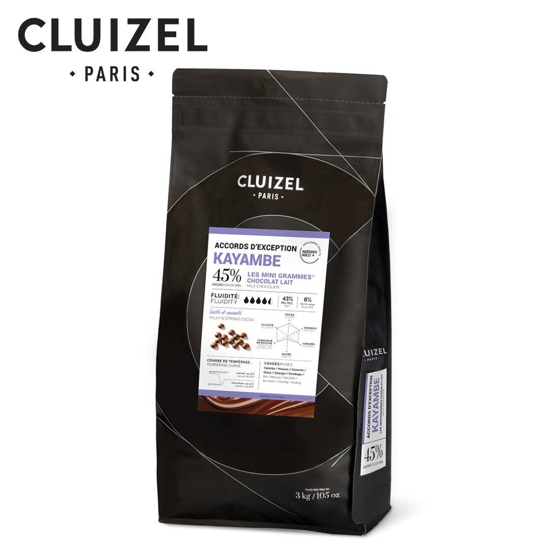 Cluizel Kayambe® 45% Milk Chocolate 3kg