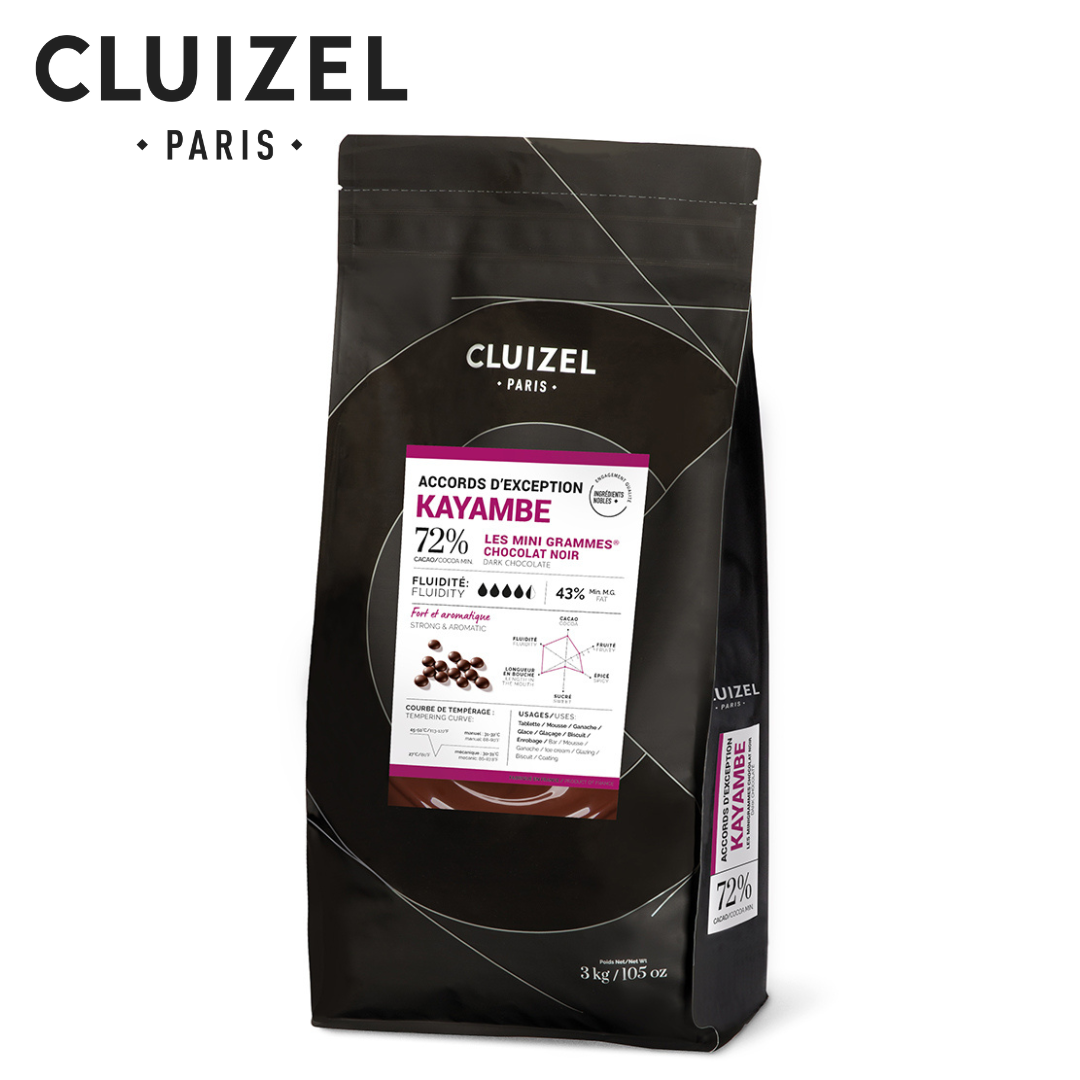 Cluizel Kayambe® 72% Dark Chocolate 3kg