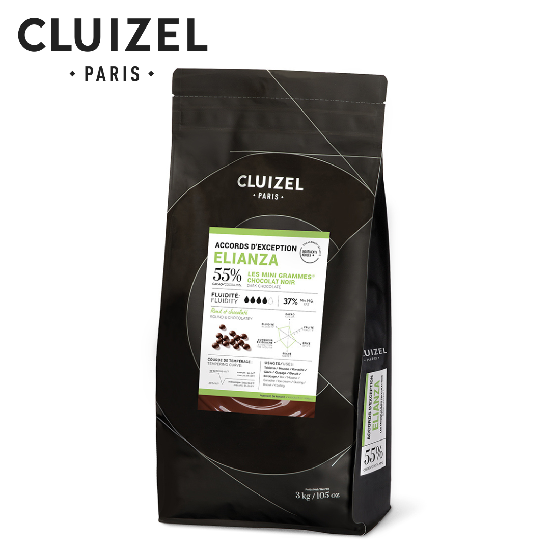 Cluizel Elianza® 55% Dark Chocolate 3kg