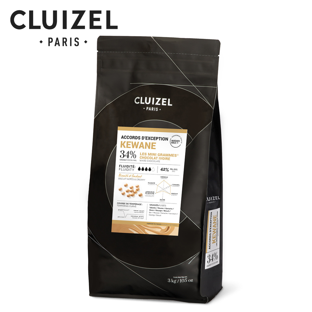 Cluizel Kewane® 34% Blond Chocolate 3kg