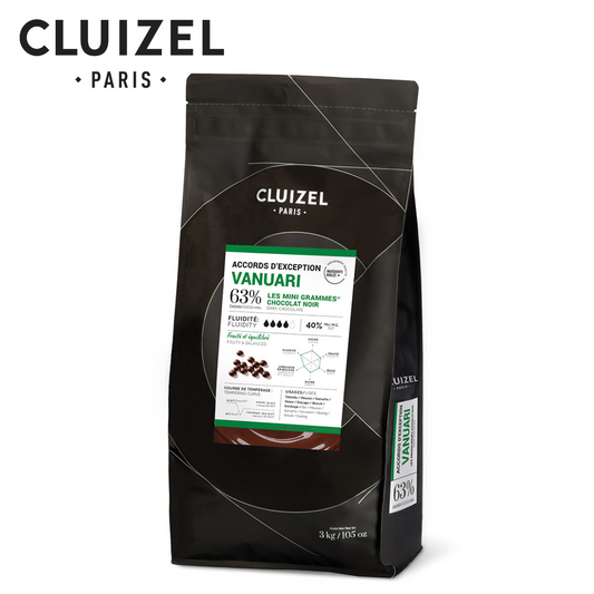 Cluizel Vanuari® 63% Dark Chocolate 3kg