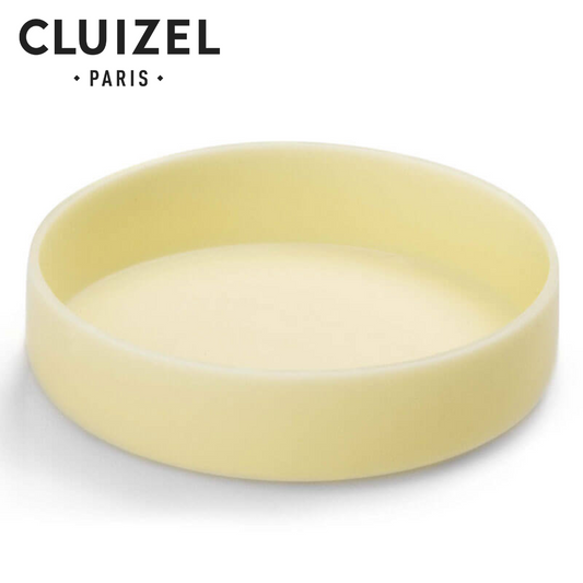 Cluizel Ivory White Chocolate Round Slim Façonnable 60x15 mm (11g/pc x 72pcs/box)