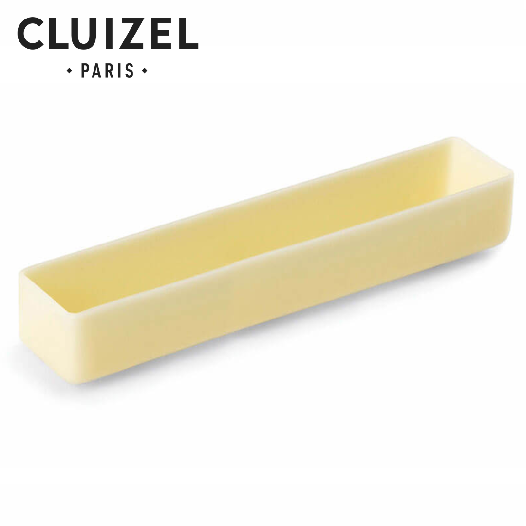 Cluizel Ivory Chocolate Ingot Slim Façonnable 120x25x15 mm (11.5g/pc x 84pcs/box)