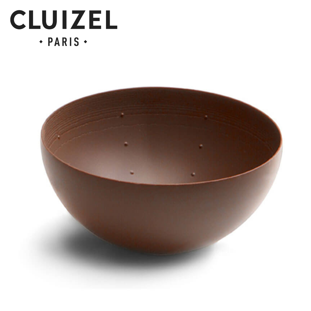 Cluizel Milk Chocolate Spherical Cup Façonnable 70mm 50cl (12.5g/pc - 30pcs/box)