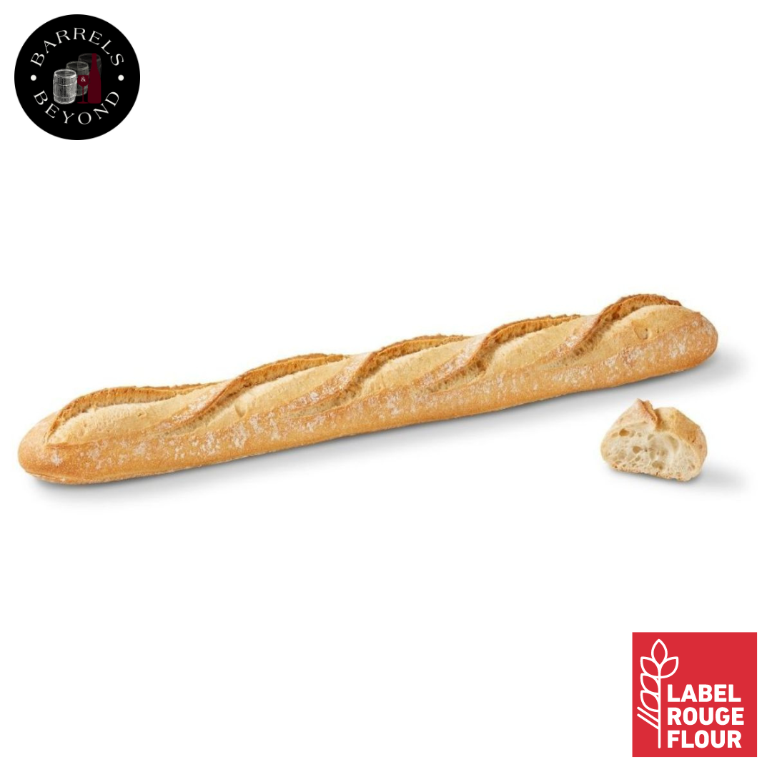 Essential Label Rouge Part-Baked Plain Baguette 280g – Barrels and ...