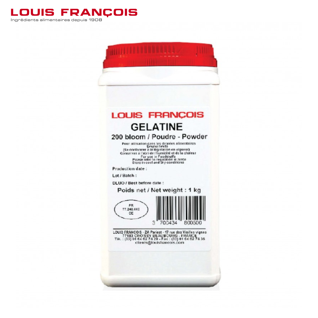 Louis Francois Powdered Gelatin Porcine 1kg