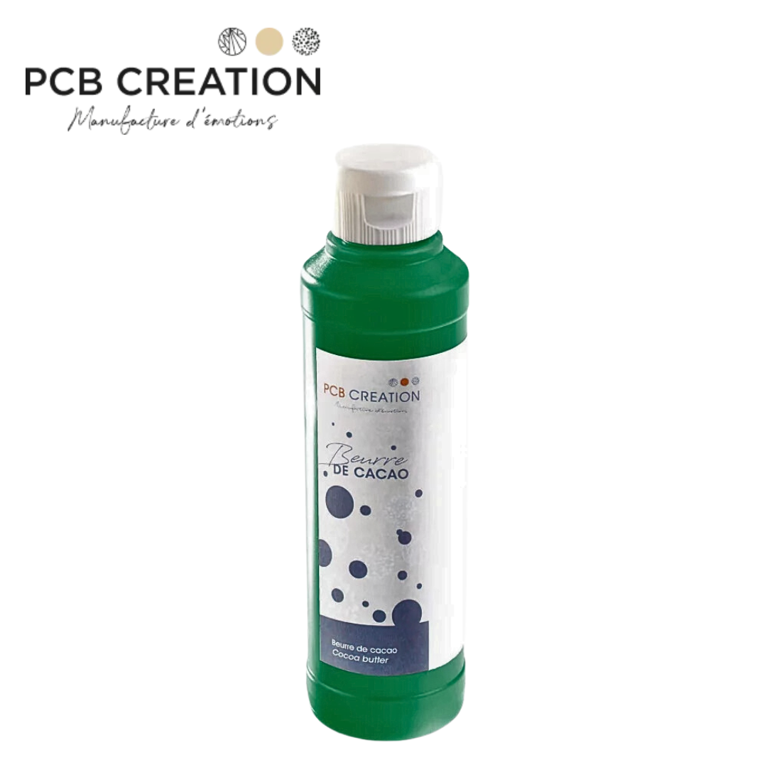 PCB Creation Green-Colored Cocoa Butter (Spirulina Safflower) Color-Free 200g