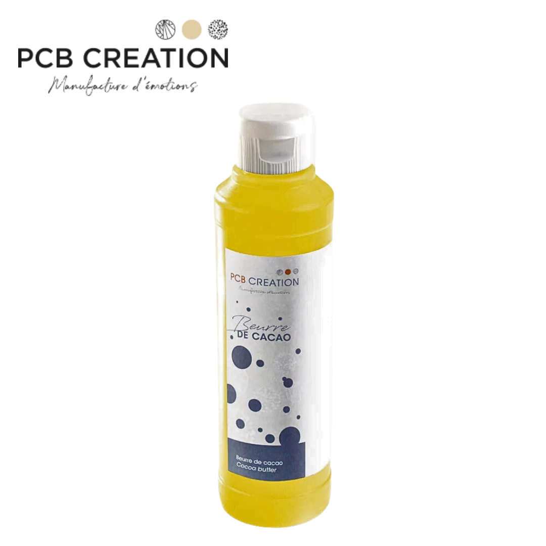 PCB Creation Yellow-Colored Cocoa Butter (Safflower Lemon) Color-Free 200g