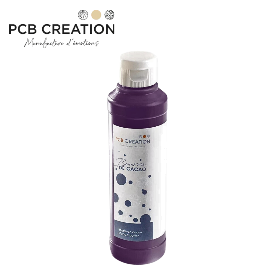 PCB Creation Violet-Colored Cocoa Butter (Carrot Hibiscus) Color-Free 200g