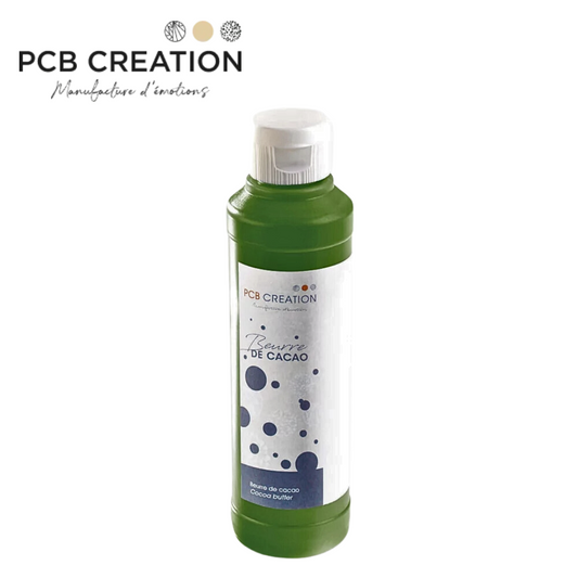 PCB Creation Green-Colored Cocoa Butter Natural 200g