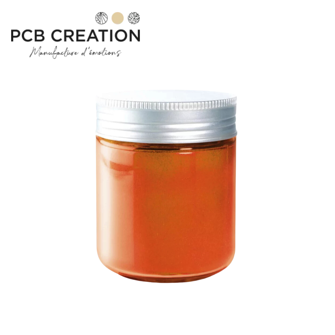 PCB Creation Orange Yellow Natural Fat-Soluble Coloring Powder 25g