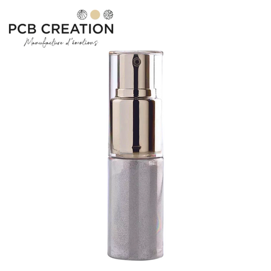 PCB Creation Silver Glitter Effect Shimmer Powder Spray 10g