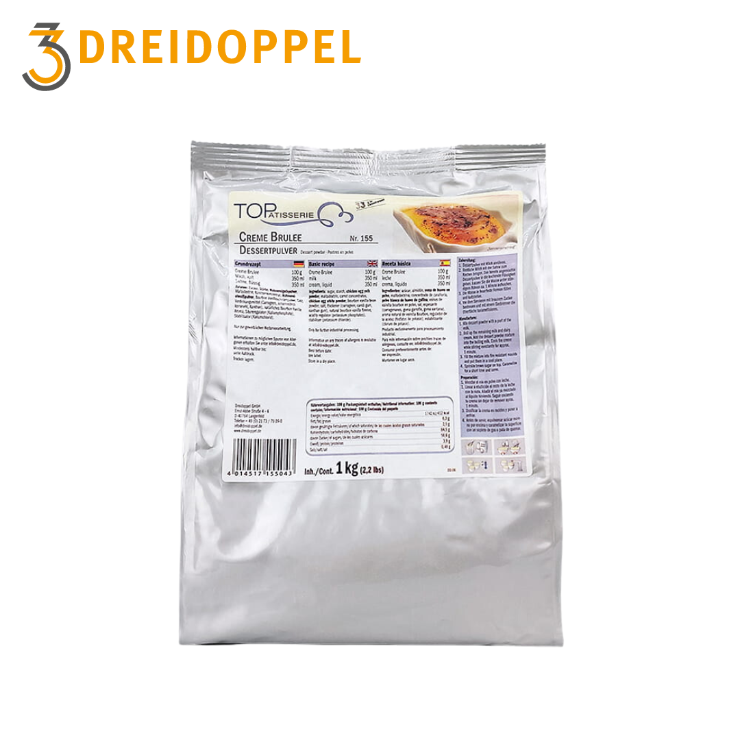 Dreidoppel Creme Brulee Dessert Powder 1kg